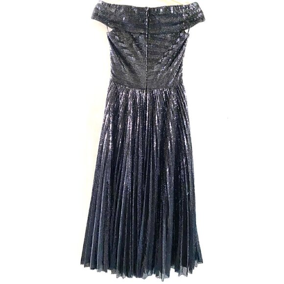 Ralph Lauren Purple Label Camari Sequin Cocktail Dress 4 Embellished Gown $4790 - Picture 6 of 16